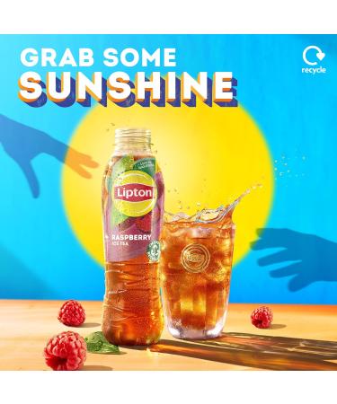 Lipton Ice Tea Framboise Still Lot de 12 boissons gazeuses 500 ml - Buy Online on GoSupps.com