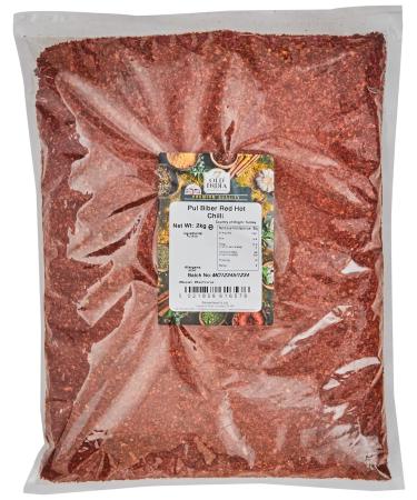 Old India Pul Biber Red Hot Chilli 2kg 2 kg