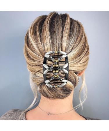 2 Pieces Steckkamm Haarkamm zum Stecken mit Perlen Haark mme zum Stecken Haarspange Perlen Kann f r Hochsteckfrisuren verwendet werden - Buy Online on GoSupps.com
