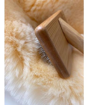 Kaiser 99010 Fur Brush - Eco-Friendly Bamboo Pet Grooming Tool for International Shipping - Buy Online on GoSupps.com