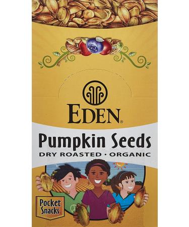 Organic Dry Roasted Pumpkin Seeds - 12 Pack (1 oz each) | Eden Foods - Buy Online on GoSupps.com