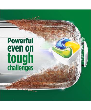 Fairy Platinum Dishwasher Tablets Lemon - 37 Count Pack - Powerful Cleaning Formula - Buy Online on GoSupps.com