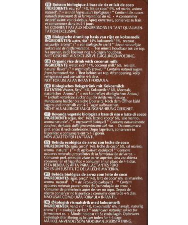 LIMA Rice Drink Coco - Pack of 6 (6 x 1 kg) | Dairy-Free Vegan Beverage | International Shipping Available - Buy Online on GoSupps.com
