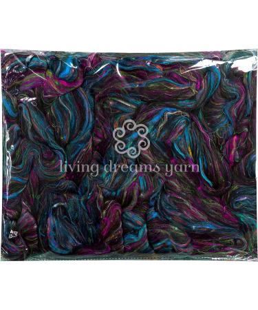 Merino & Sari Silk Fiber Blend - Super Soft Combed Top for Spinning & Felting | Nirvana - Buy Online on GoSupps.com