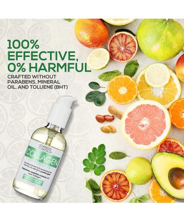 Advanced Clinicals Collagen Lifting Body Oil with Vitamin C & E for Neck, Decollete, Arms & Thighs - 3.8 fl.oz. (112ml) - Buy Online on GoSupps.com