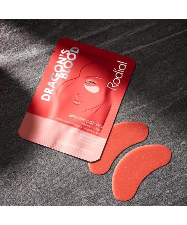 Rodial Dragon's Blood Jelly Eye Patches - 4 x 2 Pcs | Refresh & Revitalize Your Eyes | International Shipping - Buy Online on GoSupps.com