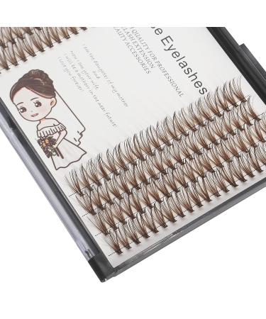 Bodermincer 20D Brown Eyelash Extension Cluster Soft Faux Mink False Eyelashes - Natural Individual Eyelashes - 9mm Brown - Buy Online on GoSupps.com