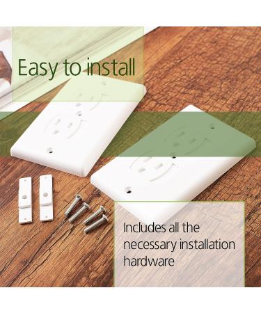 Bates- Self Closing Outlet Covers  2 Pack  Sliding Outlet Covers  Outlet Cover  Outlet Covers Baby Proofing  Baby Outlet Cover  Baby Proofing Outlet Cover  Plug Covers for Electrical Outlets - Buy Online on GoSupps.com