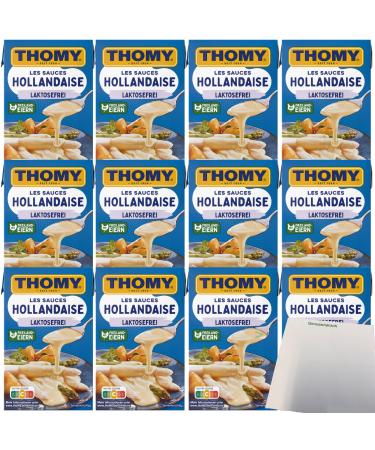Thomy Les Sauce Hollandaise Lactose-free VPE (12x250ml pack) + usy Block
