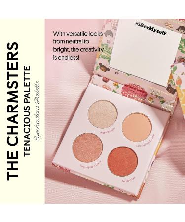 Winky Lux Charmsters Tenacious Eyeshadow Palette | Pink Peach & Red Shades | International Shipping Available - Buy Online on GoSupps.com