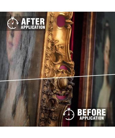 Milsek Antique Restoration Polish w/ Lemon Oil & Microfiber Towel 12oz - ART-1 Cleaner & Cloth - Buy Online on GoSupps.com