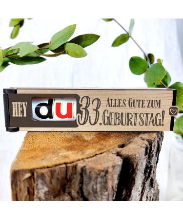 33 birthday - chocolate bar gift box including duplo - 33 birthday decoration gift ideas for 33 birthday 33 birthday women 33 birthday men 33 birthday gift - Buy Online on GoSupps.com