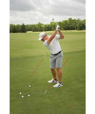 Shaun Webb PGA Golf Alignment Sticks (Pack of 3) - Improve Your Swing and Accuracy with Confidence | Golf Training Sticks for Men - Buy Online on GoSupps.com