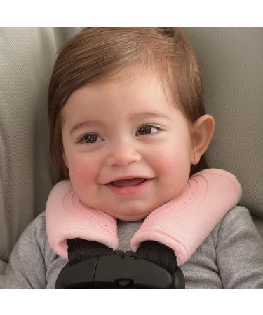 Travel Bug Baby 2 Piece Car Seat Strap Cover Teether Set - Light Pink - Buy Online on GoSupps.com