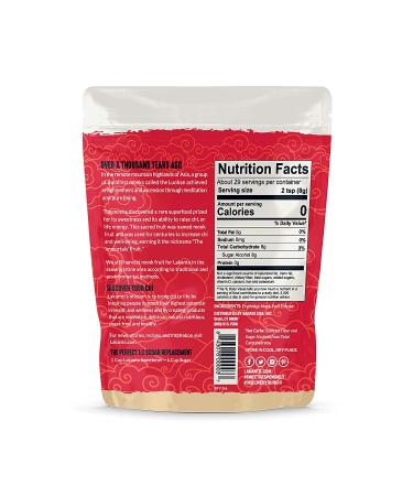 Lakanto Monkfruit Sweetener with Erythritol - Golden 8.29 oz (235 g) | Low-Calorie Sugar Alternative - Buy Online on GoSupps.com