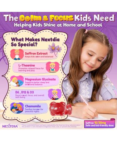 Nextdia 2 Pack Kids Multivitamin Gummies + 2 Pack Kids Saffron Gummies - Buy Online on GoSupps.com