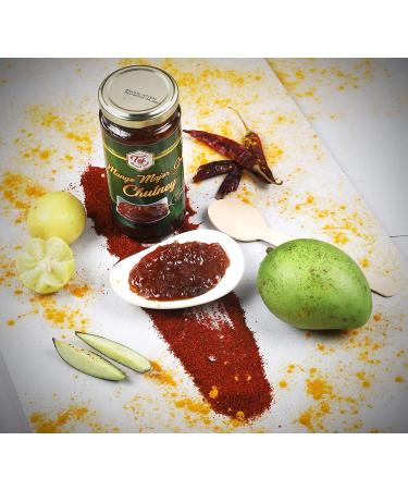 TAJ Gourmet Mango Major Grey Chutney 320g (11.2oz) - Buy Online on GoSupps.com
