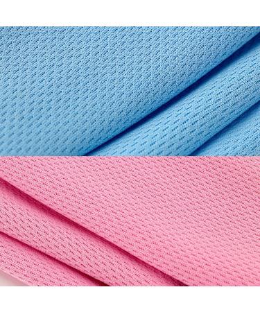 Buy Soft & Breathable Dog Shirts for Spring/Summer | 2-Pack (M) Pink & Blue - Stylish Dog Clothing - Buy Online on GoSupps.com