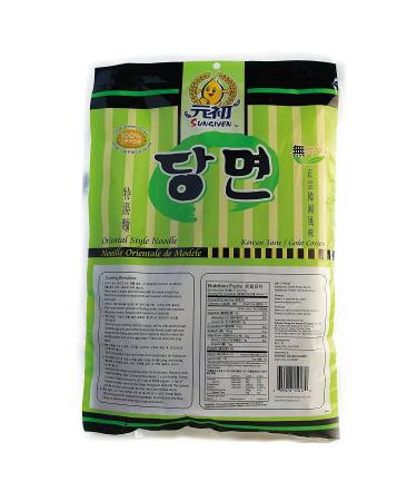 SUNGIVEN Sweet Potato Glass Noodles 14.11oz - Korean Vermicelli Pasta, Fat-Free, Gluten-Free, Additive-Free, Holiday Gift - Buy Online on GoSupps.com
