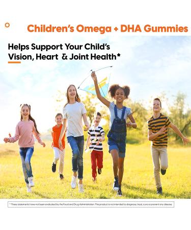 Doctor's Best Omega + DHA Kids Gummies - 90 Gelatin-Free Citrus Gummies - Buy Online on GoSupps.com