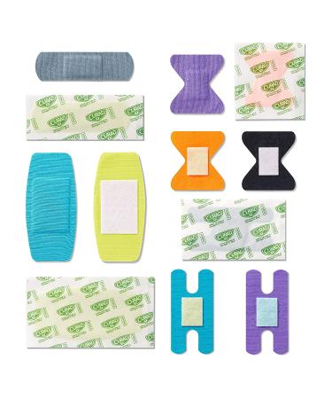 Curad Performance Series Ironman Antibacterial Bandages - Extreme Hold Adhesive Technology - Assorted Variety Pack (Standard, XL, Finger & Knuckle Fabric) - 50 Count - Buy Online on GoSupps.com