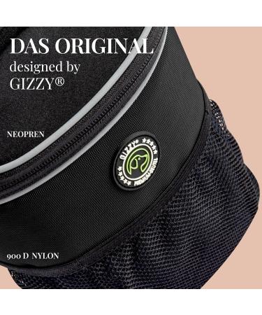 Gizzy Original Dog Treat Bag - One-Hand Open Fast Rewards Training & Puppy Education - Black with Rain Hood - Buy Online on GoSupps.com