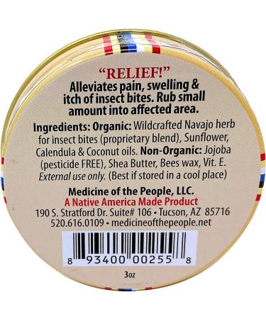 Insect Bite Salve for Pain, Swelling, and Itching Relief | 3 oz - Buy Online on GoSupps.com
