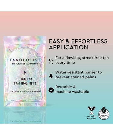 Tanologist Flawless Tanning Mitt - Reusable Self Tanner Applicator for Streak-Free Tan | 1 Count - Buy Online on GoSupps.com