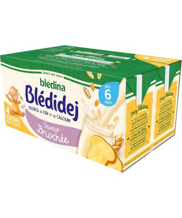 Bl dina Bl didej - C r ales b b Lact es Saveur Brioch e - D s 6 Mois - 12 briques de 250mL (Lot de 3) - Buy Online on GoSupps.com