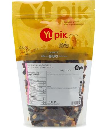 Yupik Fruit Blast Mix (no Sulphite) 1kg 6 Count 1 count (Pack of 6) - Buy Online on GoSupps.com