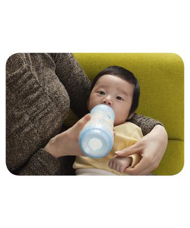 MAM Easy Start Self-Sterilizing Anti-Colic Baby Bottle 3 Pack (160ml) - Slow Flow Teats for Newborns - Blue/Green Designs - International Shipping - Buy Online on GoSupps.com