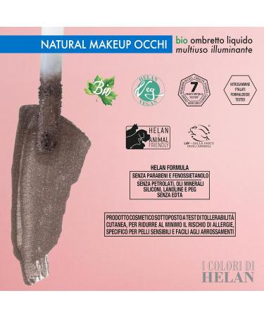  Helan Helan Les couleurs de Helan Multi-Use Illuminating Liquid Eye Shadow Ideal as Liquid Blush Earth Face Make-Up and Bronzer Long-Lasting Non-Transferring Makeup Eye Shadow - Buy Online on GoSupps.com