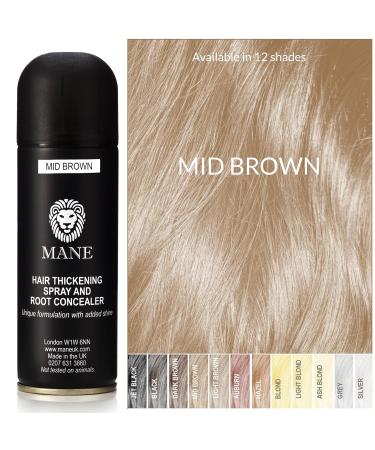 Mane Hair Thickening Spray Duo Pack 6.76 fl oz (Medium Brown) - Buy Online on GoSupps.com