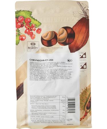 COCOA BARRY 40% Min Cocoa Chocolate Ghana Pistols 1kg - Buy Online on GoSupps.com