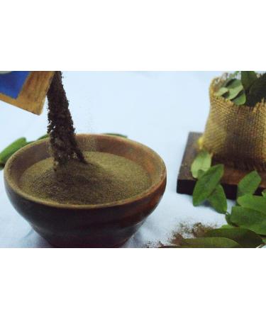 SVATV Indigo Powder II 227g | Natural Hair Color & Mehndi for Beautiful Hair | Indigofera Tinctoria Shipping Worldwide - Buy Online on GoSupps.com