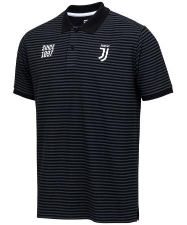 Juventus Men's Polo Shirt Official Collection S Black
