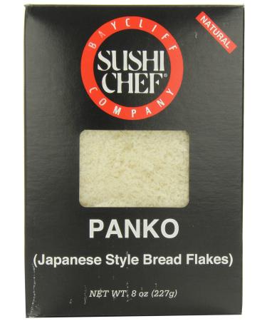 Sushi Chef Panko (Japanese Bread Flakes), 8-Ounce Boxes (Pack of 6)