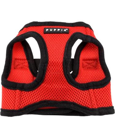 Puppia Dog Harness for Small & Medium Dogs - Soft Vest in Colors | Multi-Use Puppy Dish & Anti-Tanning Crockery - XL Red - Buy Online on GoSupps.com