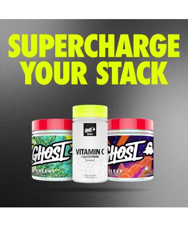 GHOST Basics Vitamin C + Glutathione Supplement for Men & Women 500MG PureWay-C 250MG L-Glutathione for Immune Health Support Detox & Cleanse Vegan Soy-Free & Gluten-Free - 60 Veggie Capsules Unflavored 60 Count (Pac  - Buy Online on GoSupps.com