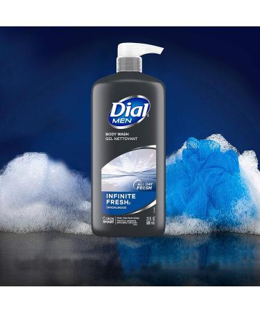 Dial Men Body Wash Infinite Fresh - 69 fl oz (3-23 fl oz Bottles) - Buy Online on GoSupps.com
