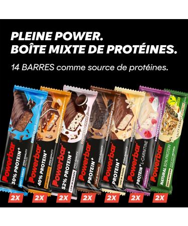 Powerbar - Protein Multiflavour Box - 14 barres Powerbar - Bo te assortie small - Buy Online on GoSupps.com