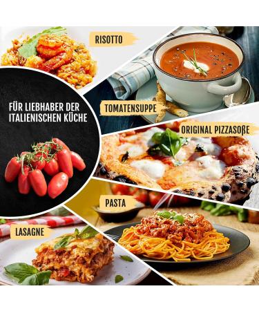 Buy Delicret San Marzano Tomatoes 12x400g - Whole Peeled in Juice | Free Grandma Recipes | Authentic Italian Flavor - Buy Online on GoSupps.com
