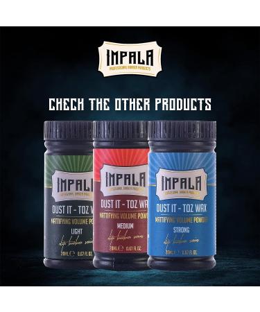 Impala Hair Powder Men Hair Styling Texturizing Powder For All Hair Types Instant Volume Matte Texture Easy to Use Fluffy & Natural & Lightweight Hair Powder Men Strong Hold 20g Pack of 1 20 g (Pack of 1) - Buy Online on GoSupps.com