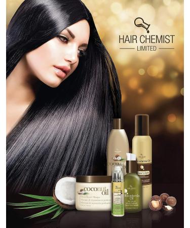 Hydrating Hair Oil with Coconut Oil - Hair Chemist Moisturizing Formula - Buy Online on GoSupps.com