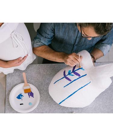 Kate & Milo Belly Casting Kit - Gender-Neutral Pregnancy Keepsake for Moms - Baby Nursery Decor - Perfect Mother's Day Gift - White - Buy Online on GoSupps.com
