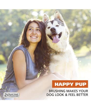 Wahl Premium Large Pet Slicker Brush for Dogs and Cats - Ergonomic Design with Rubber Grips for Comfortable Brushing - Model 858407 - Buy Online on GoSupps.com