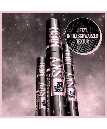 Maybelline New York Lash Sensational Sky High Mascara - Extreme Length & Full Volume in Cosmic Black - 7.2ml - Buy Online on GoSupps.com