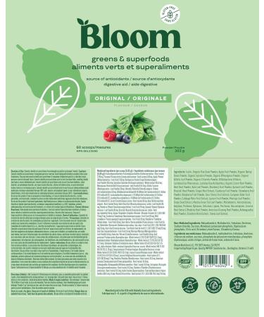 Bloom Nutrition Super Greens Powder Smoothie & Juice Mix - Probiotics for Digestive Health & Bloating Relief for Women Digestive Enzymes with Superfood Spirulina & Chlorella for Gut Health (Original) - Buy Online on GoSupps.com