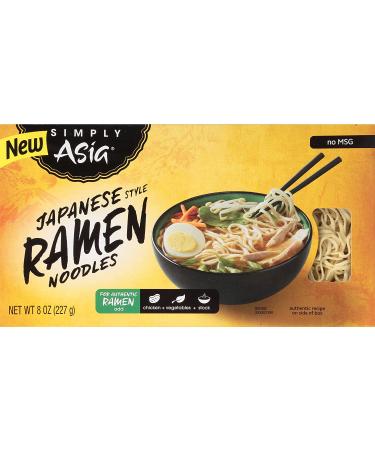 Simply Asia Japanese Ramen Noodles 8 oz - Pack of 6 | Authentic Asian Noodles - Buy Online on GoSupps.com