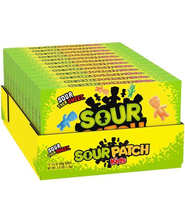 SOUR PATCH KIDS Original Soft & Chewy Candy  Halloween Candy  12 - 3.5 oz Boxes Sour Patch Original - Buy Online on GoSupps.com